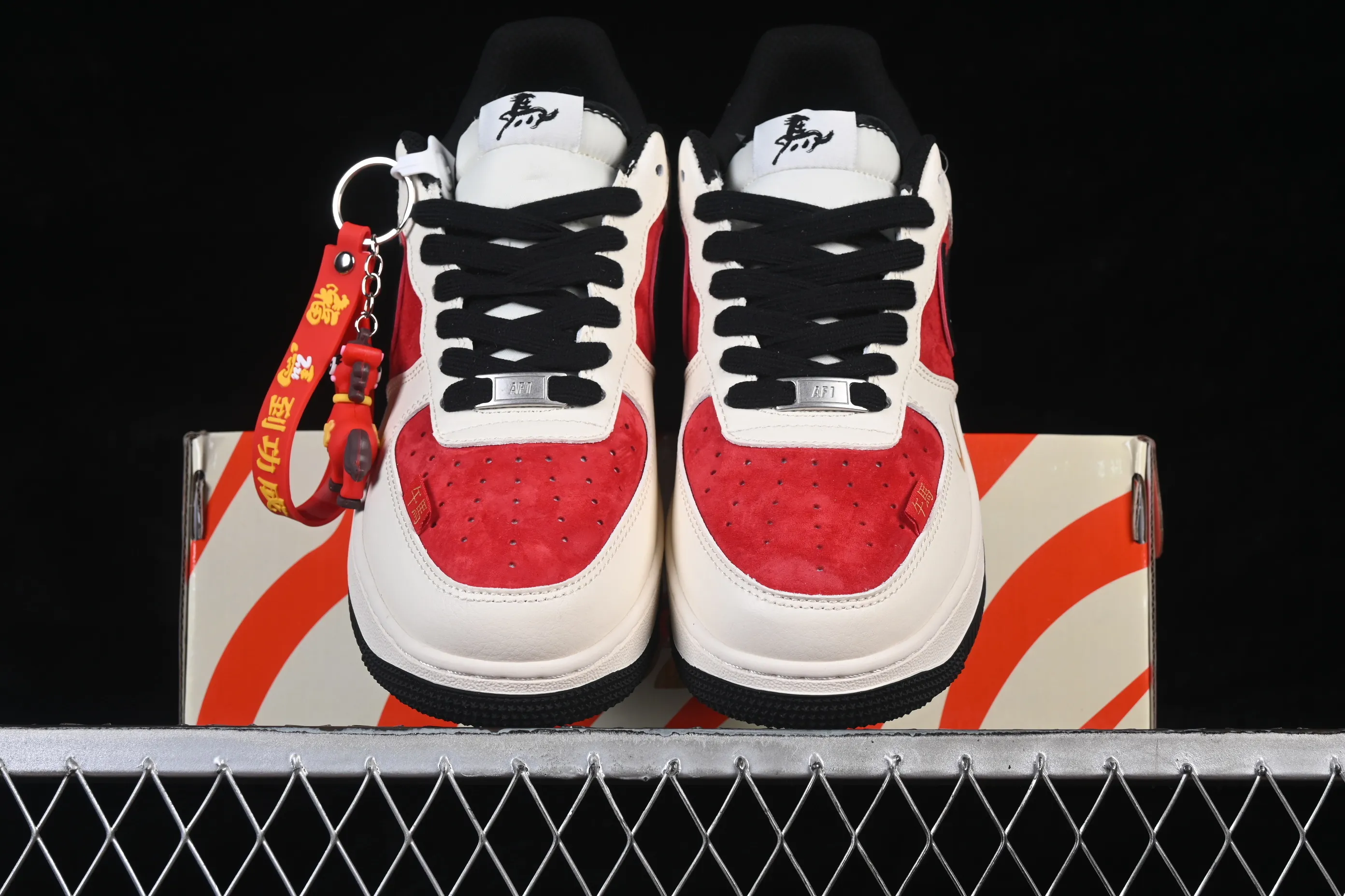 All Categories Nk Air Force 1 Air Force Series Nk Air Force 1 Low Air Force Low Nike Air Force 1'07 Low Year of the Horse Limited Beige Black Red Golden Horse Air Force 1 Low-top Casual Shoes HT5088-616